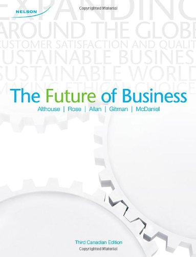 Beispielbild fr Future of Business zum Verkauf von Better World Books: West