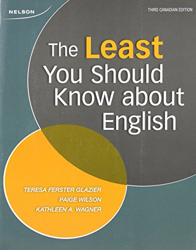 Beispielbild fr Least You Should Know about English zum Verkauf von Better World Books: West