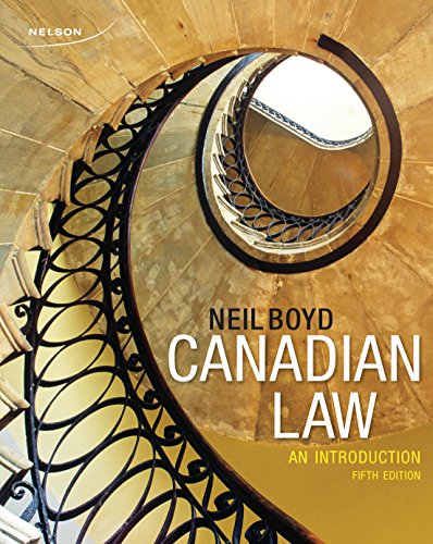 Beispielbild fr Canadian Law: An Introduction zum Verkauf von ThriftBooks-Dallas