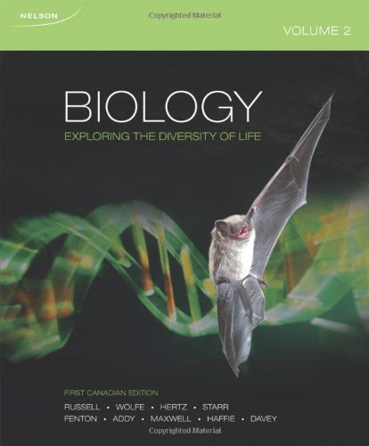9780176502300: Biology: Exploring The Diversity Of Life Volume 2