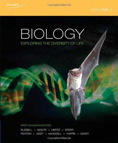 Imagen de archivo de Biology : Exploring the Diversity of Life, Volume 3 a la venta por Better World Books