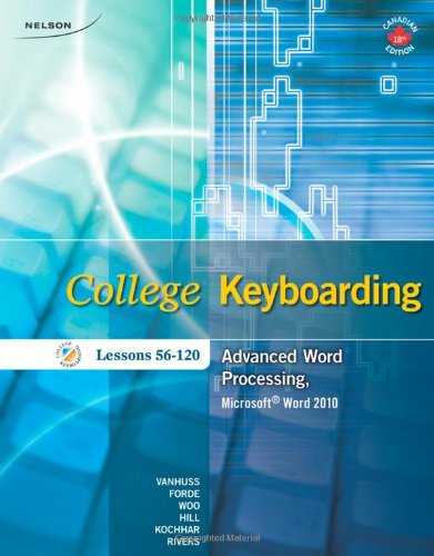 Stock image for College Keyboarding: Lessons 56-120 for sale by ThriftBooks-Dallas