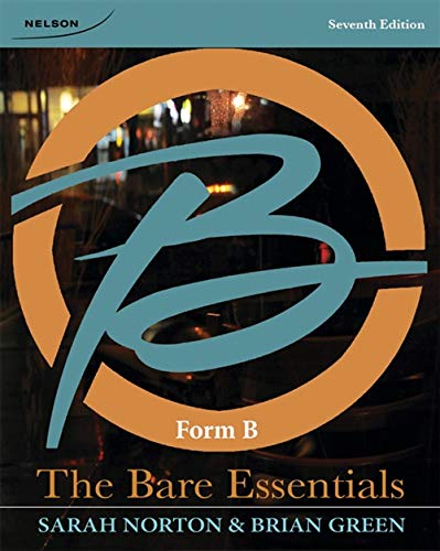 Stock image for The Bare Essentials: Form B for sale by GF Books, Inc.