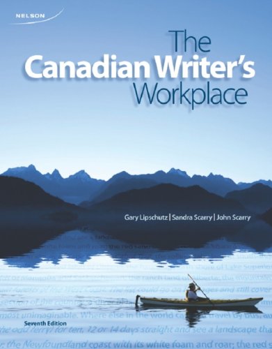 Imagen de archivo de The Canadian Writer's Workplace a la venta por GF Books, Inc.