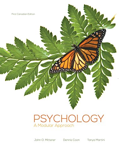 Stock image for Psychology: A Modular Approach for sale by Irish Booksellers