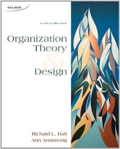 9780176503680: Organization Theory and Design
