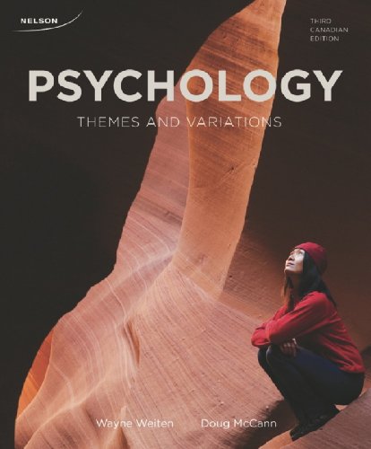 9780176503734: Psychology: Themes and Variations