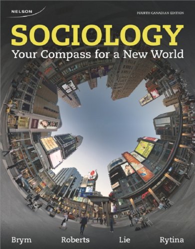 Beispielbild fr Sociology: Your Compass for a New World by Brym, Robert J.; Roberts, Lance W. zum Verkauf von ThriftBooks-Atlanta