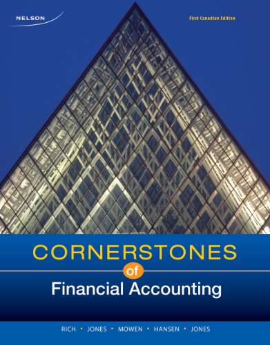 Stock image for Cornerstones of Financial Accounting for sale by Better World Books