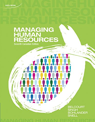 9780176506902: Managing Human Resources [Paperback]