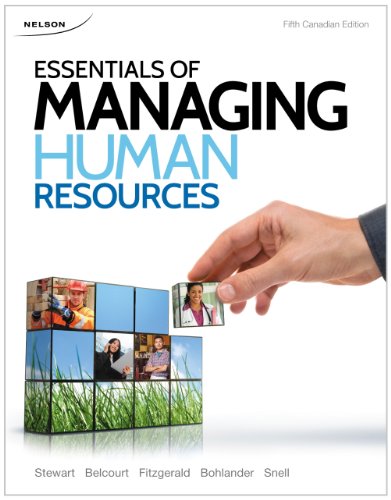 Imagen de archivo de Essentials of Managing Human Resources a la venta por Better World Books