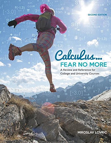 Imagen de archivo de Calculus: Fear No More a la venta por Better World Books