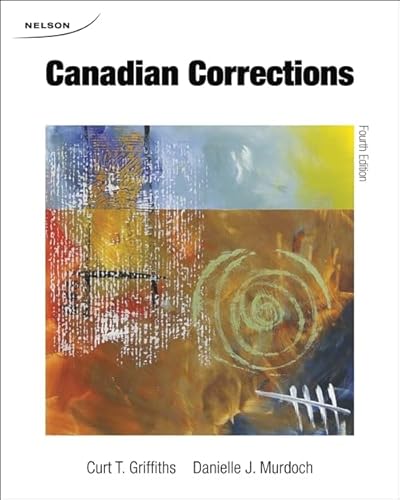 Imagen de archivo de Canadian Corrections a la venta por Better World Books