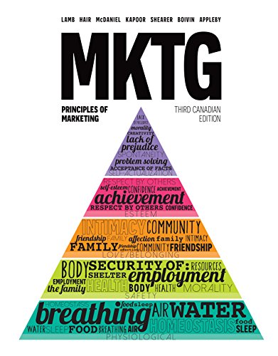 9780176530914: MKTG Principles of Marketing Third Canadian Edition