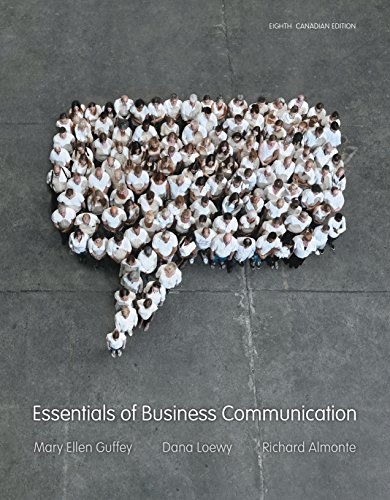 Beispielbild fr Essentials of Business Communication zum Verkauf von Better World Books: West