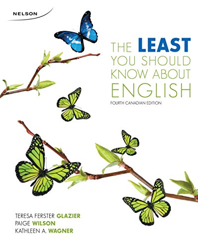 Imagen de archivo de The Least You Should Know About English a la venta por Zoom Books Company