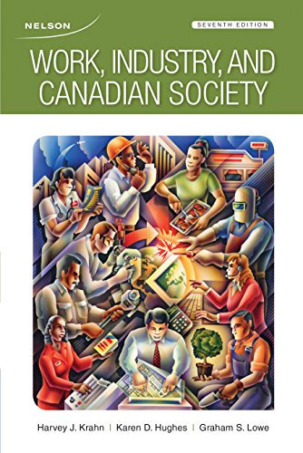 Imagen de archivo de Work, Industry, and Canadian Society a la venta por Better World Books: West