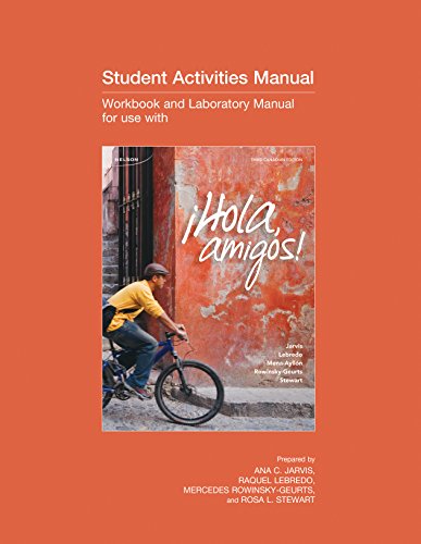 Stock image for Student Activity Manual to Accompany Hola, Amigos!, 3ce for sale by Book Deals