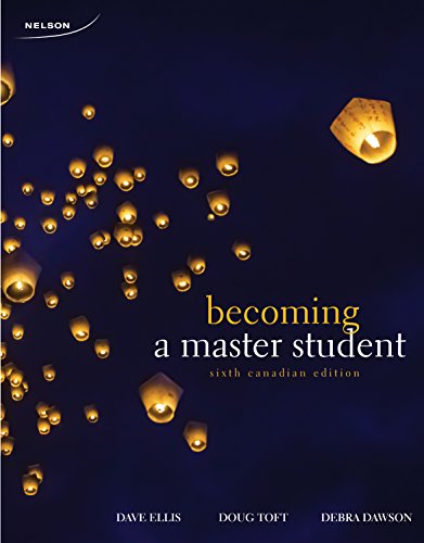 Imagen de archivo de Becoming a Master Student a la venta por Better World Books