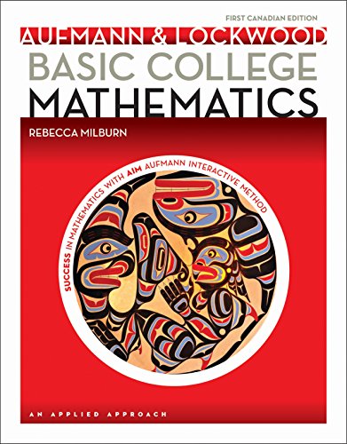 9780176562083: Basic College Mathematics : An Applied Approach