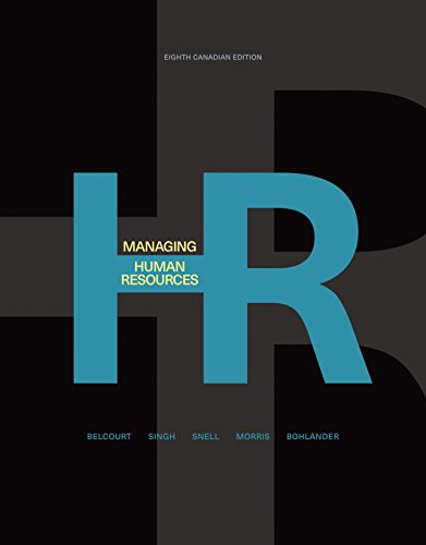 Imagen de archivo de Managing Human Resources a la venta por ThriftBooks-Dallas