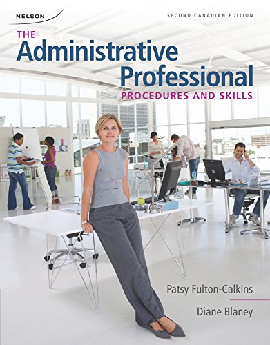 Stock image for The Administrative Professional: Procedures and Skills for sale by ThriftBooks-Dallas