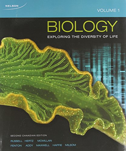 Stock image for Biology: Exploring the Diversity of Life, Volume 1 Russell, Peter; Hertz, Paul; McMillan, Beverly; Fenton, Brock; Addy, Heather; Maxwell, Denis; Haffie, Tom and Milsom, Bill for sale by Aragon Books Canada