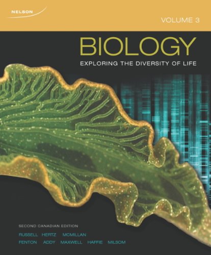Imagen de archivo de Biology: Exploring the Diversity of Life, Volume 3 a la venta por Wonder Book