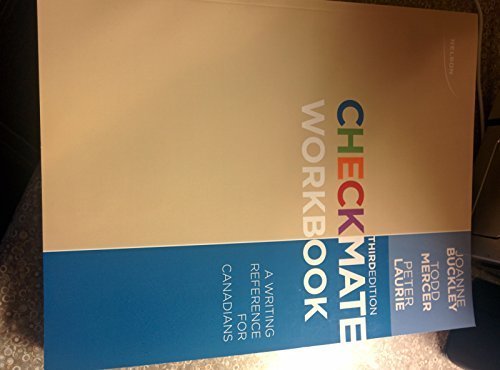 Beispielbild fr Checkmate Workbook zum Verkauf von Better World Books