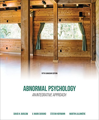 9780176657185: Abnormal Psychology: An Integrative Approach, 5th Edition
