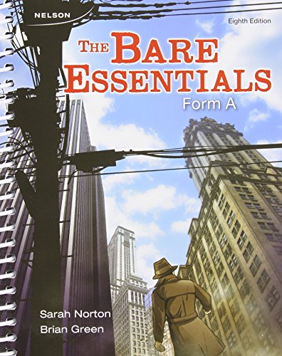 Stock image for Bare Essentials, Form A (Eighth Edition) for sale by Book Dispensary