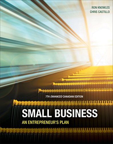 Stock image for Small Business An Entrepreneurs Plan for sale by Zoom Books Company
