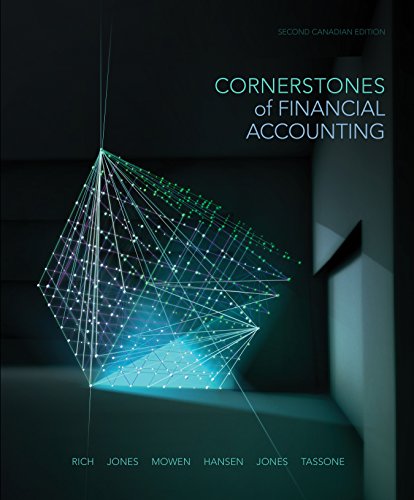 Imagen de archivo de Cornerstones of Financial Accounting a la venta por Better World Books: West