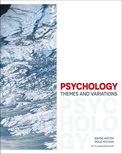 Imagen de archivo de Psychology: Themes and Variations a la venta por Zoom Books Company