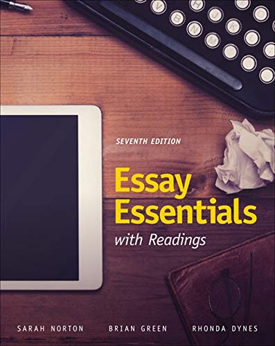 Stock image for Essay Essentials with Readings for sale by Zoom Books Company
