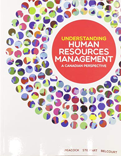 Beispielbild fr Understanding Human Resources Management: A Canadian Perspective zum Verkauf von BooksRun
