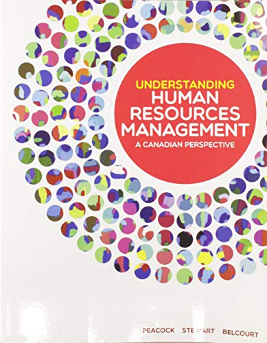 Stock image for Understanding Human Resources Management: A Canadian Perspective for sale by BooksRun