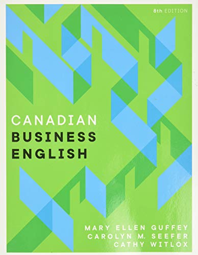 Stock image for Canadian Business English for sale by ThriftBooks-Atlanta