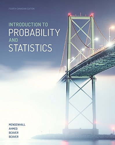 Stock image for INTRO.TO PROBABILITY+STAT.CANADIAN BEAVER@@ for sale by Zoom Books Company