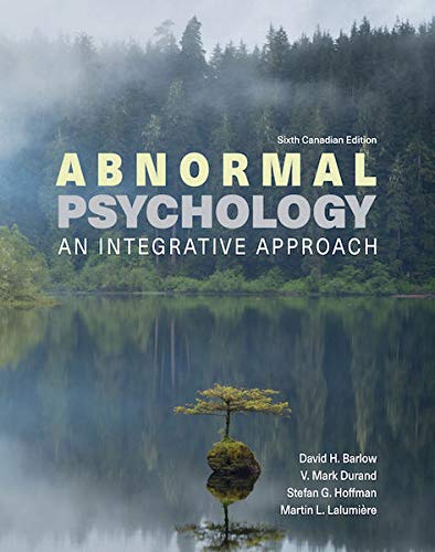 9780176873219: Abnormal Psychology: An Integrative Approach