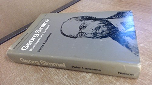 9780177110818: Georg Simmel: Sociologist and European (Making of Sociology)