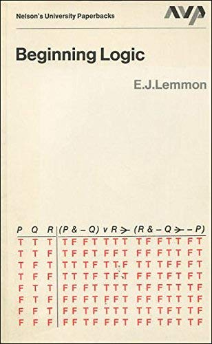 Beginning Logic - Lemmon, E J