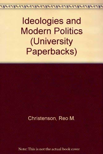 9780177120718: Ideologies and modern politics