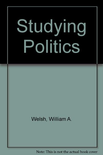 Stock image for Studying Politics. for sale by G. & J. CHESTERS