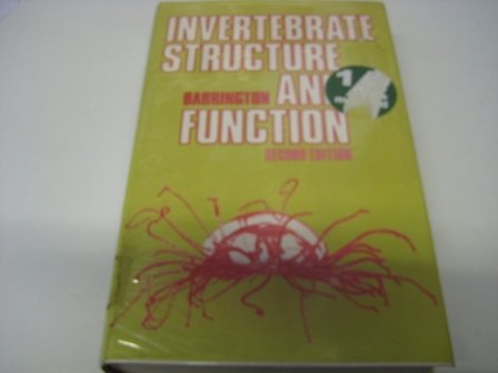 9780177610639: Invertebrate Structure and Function