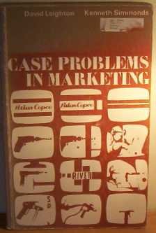 Stock image for Case Problems in Marketing for sale by AwesomeBooks