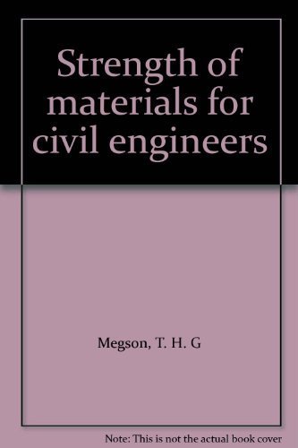 Stock image for Strength of Materials for Civil Engineers for sale by Anybook.com
