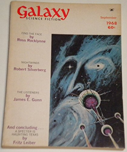 Galaxy Science Fiction (Magazine), September 1968 (Volume 27, No. 2) (9780185068095) by Fritz Leiber; James E. Gunn; Ross Rocklynne; Brian W. Aldiss; Robert Silverberg