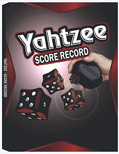 Imagen de archivo de Yahtzee Score Record: 100 Yahtzee Score Sheet, Game Record Score Keeper Book, Score Card a la venta por Book Deals