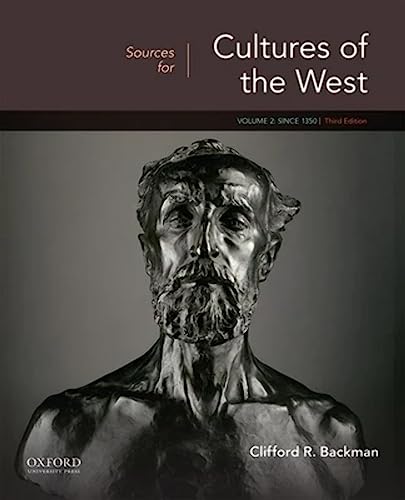 Imagen de archivo de Sources for Cultures of the West: Volume 2: Since 1350 a la venta por BooksRun